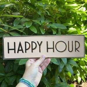 Happy Hour Bar Sign